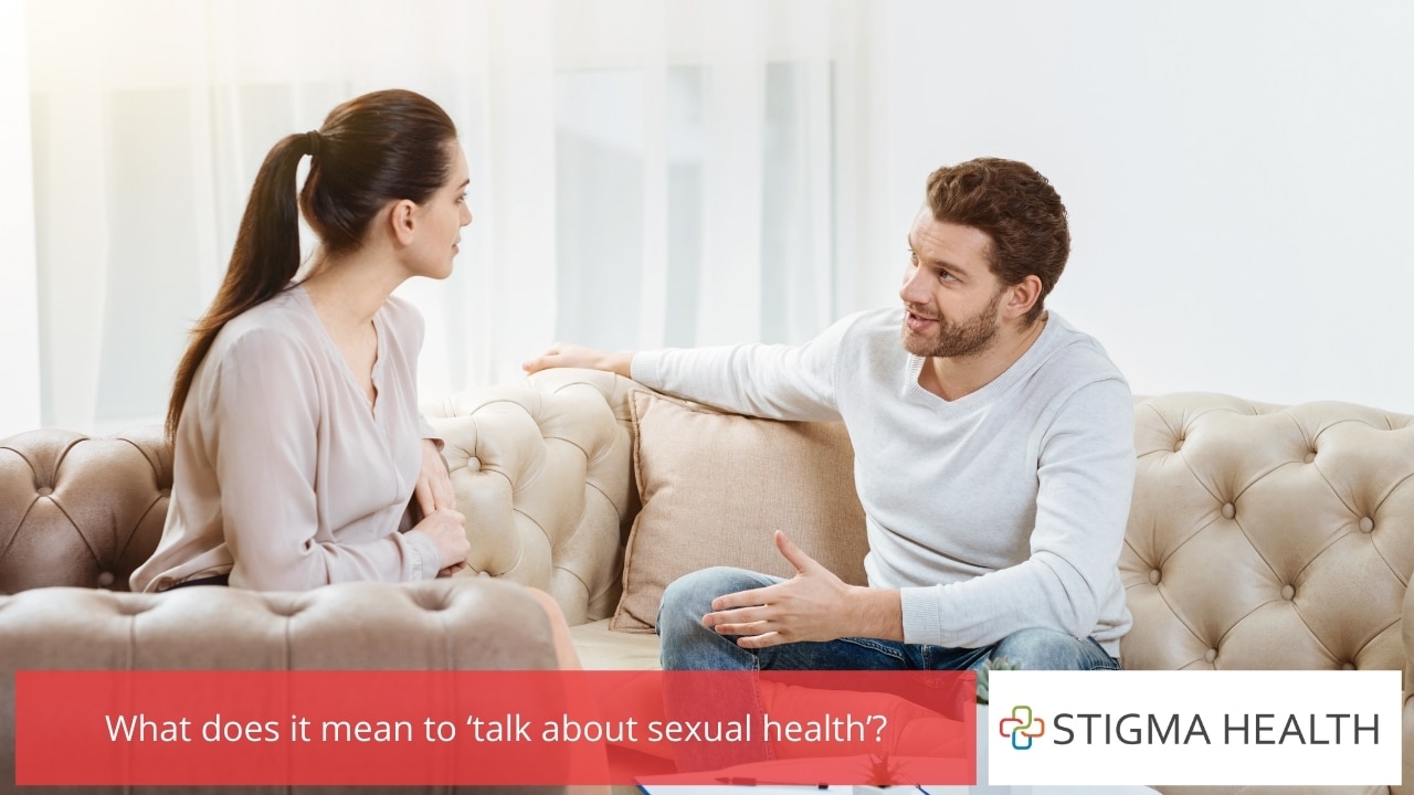 What does it mean to ‘talk about sexual health’