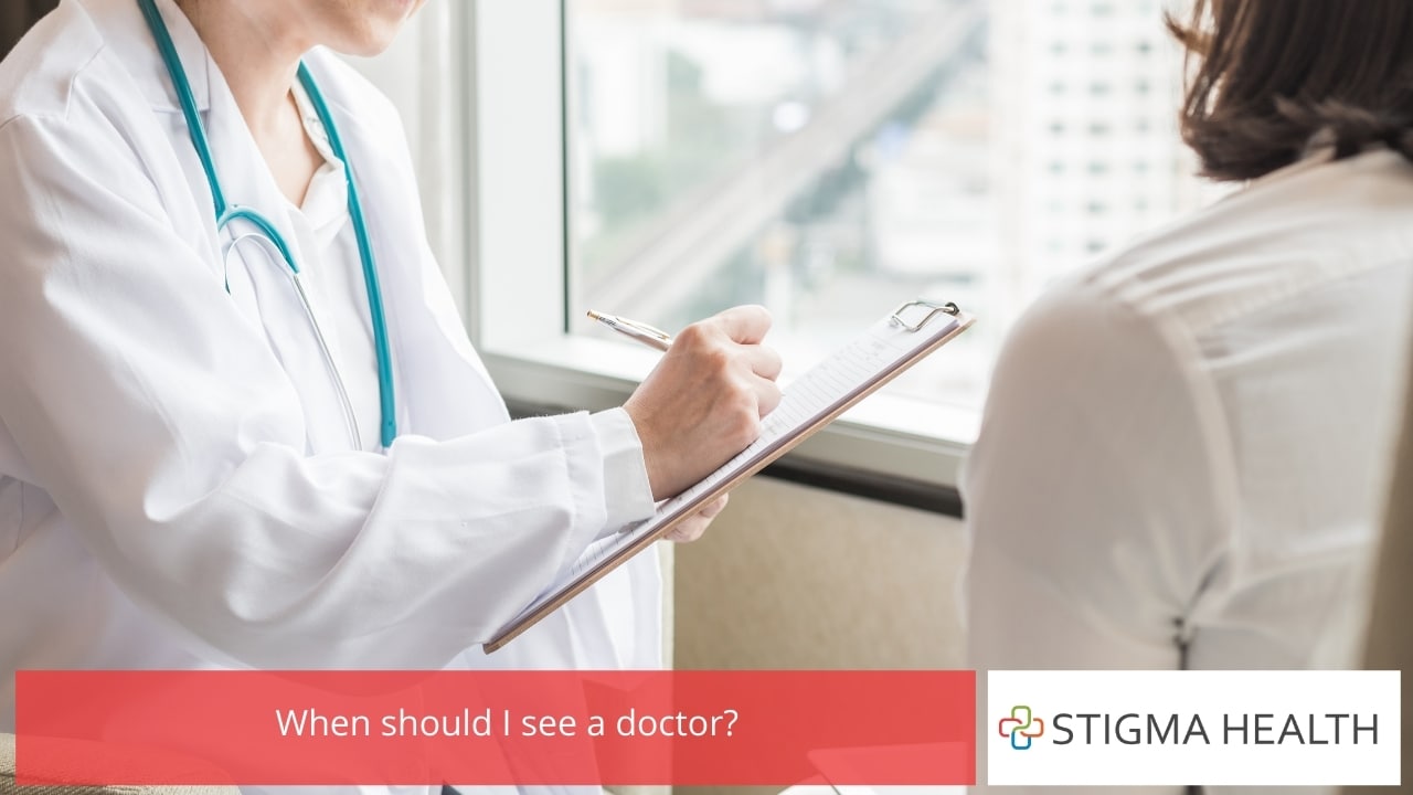 When should I see a doctor