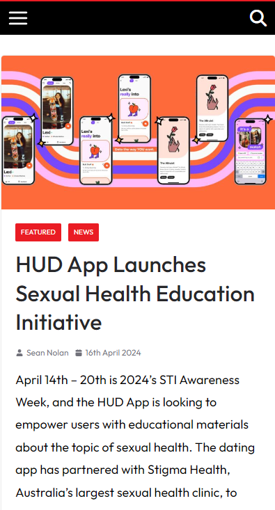 HUD App Launches Sexual Health Education Initiative -