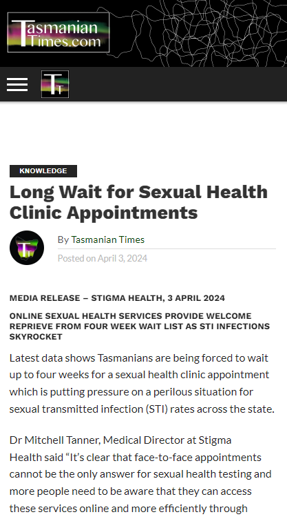 Long Wait for Sexual Health Clinic Appointments -